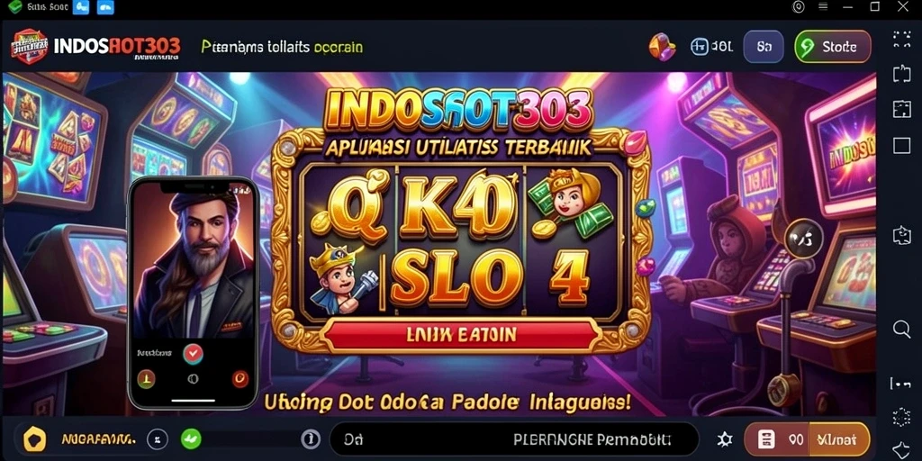 Tampilan antarmuka INDOSLOT303 dengan fitur menarik untuk pengalaman slot.
