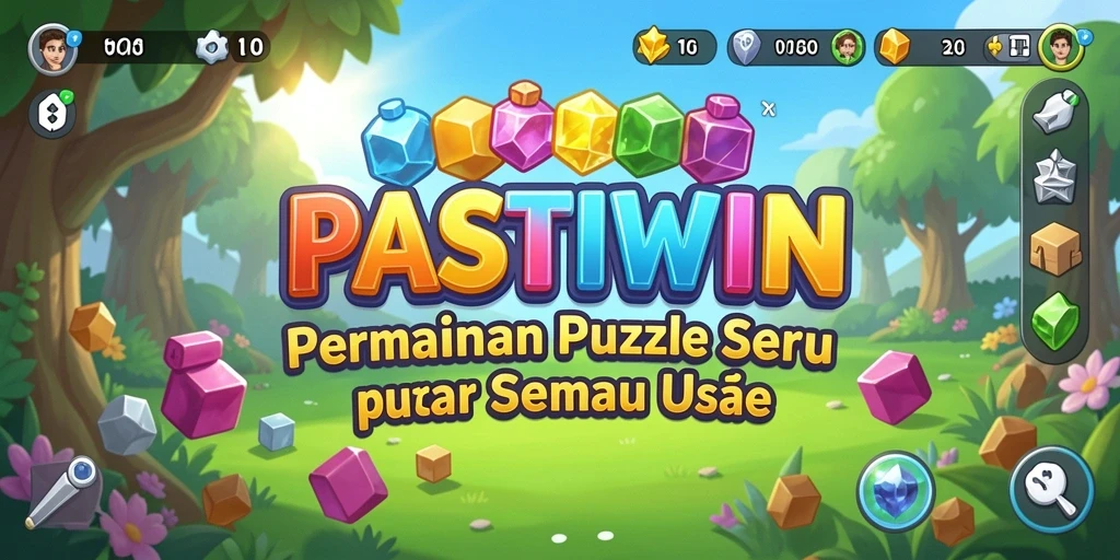 Tampilan gameplay menantang dan menyenangkan dalam PASTIWIN.