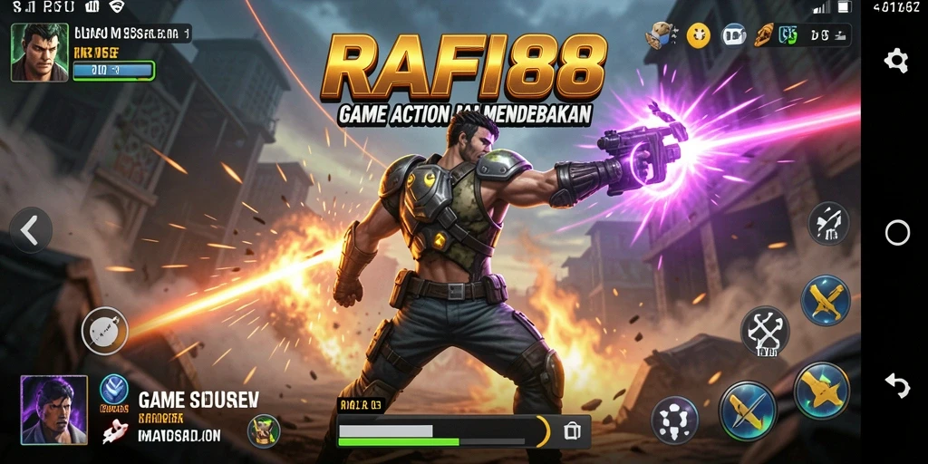 Tampilan gameplay <strong>RAFI88</strong> yang mendebarkan dengan aksi seru.