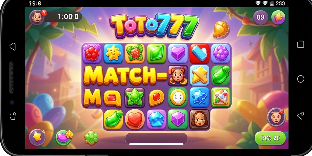 Tampilan gameplay TOTO777 yang seru dan penuh warna.
